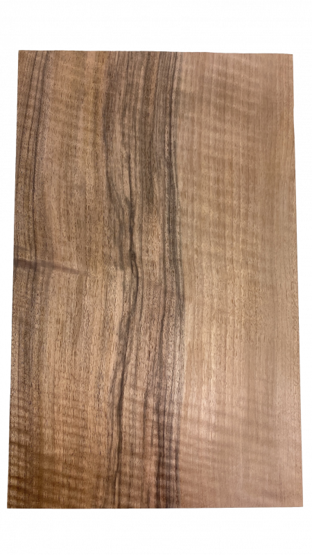 Top European Walnut flamed AAA 1-pc., 8 mm